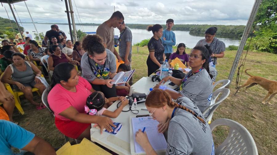 Prefeitura de Parintins inicia 2026 com grande ação de saúde na zona rural