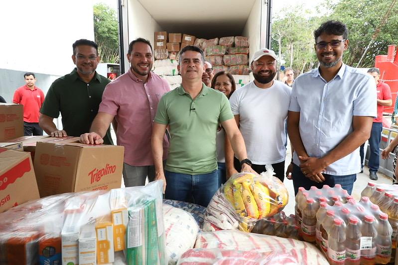 David Almeida coordena megaoperação logística para garantir merenda escolar a 48 escolas ribeirinhas