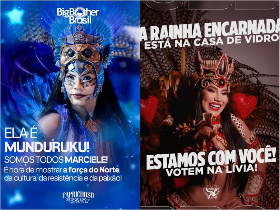 VOTE AQUI: Caprichoso e Garantido disputam vaga no BBB 26 pela Casa de Vidro Norte