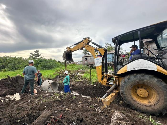 Prefeitura de Parintins inicia obras de drenagem no bairro São Francisco