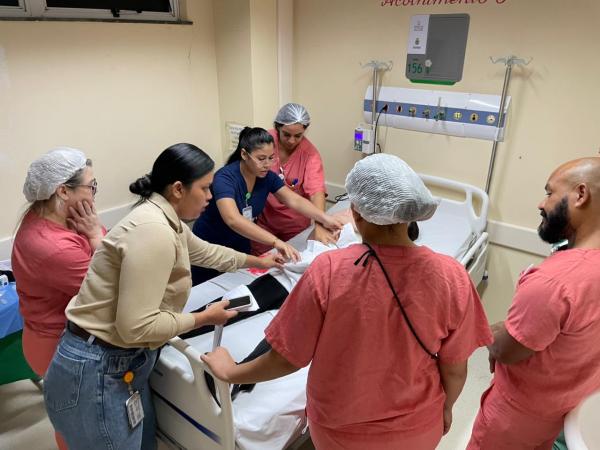 Instituto da Mulher promove curso de atualização sobre hemorragia pós-parto para profissionais de saúde