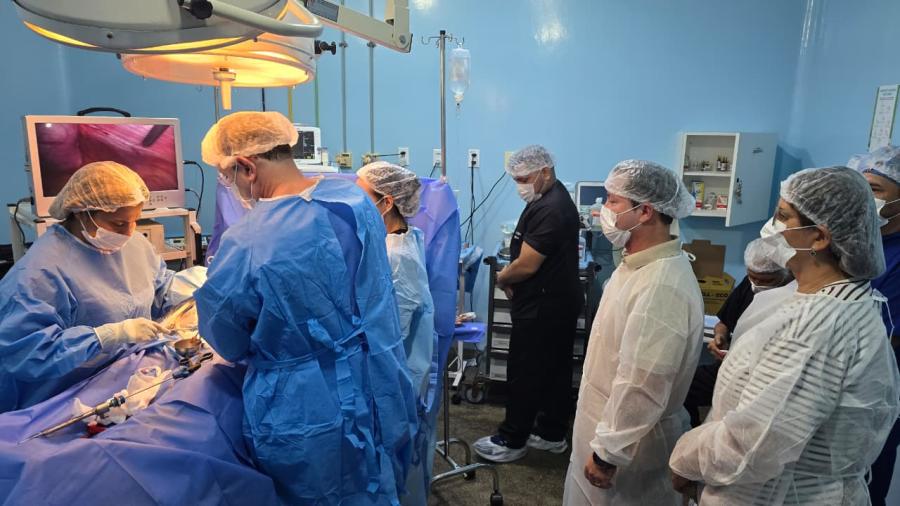 Mutirão de cirurgias por videolaparoscopia devolve qualidade de vida a pacientes em Parintins