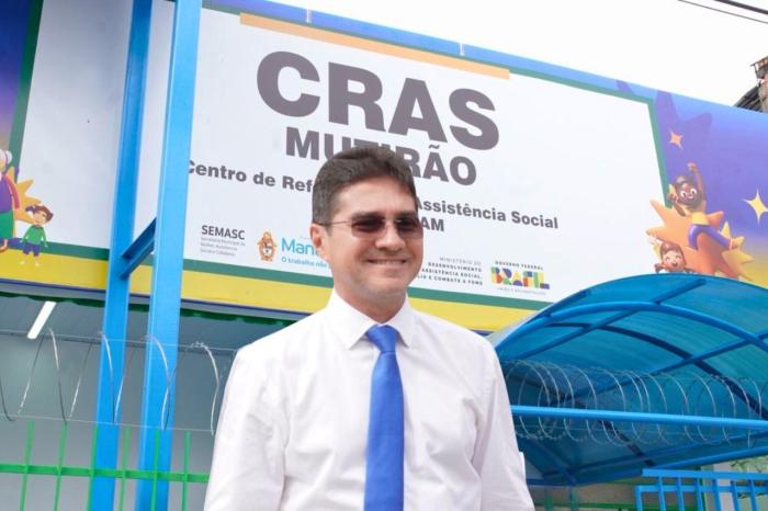 Jander Lobato participa da entrega do Cras e destaca avanço da assistência social em Manaus