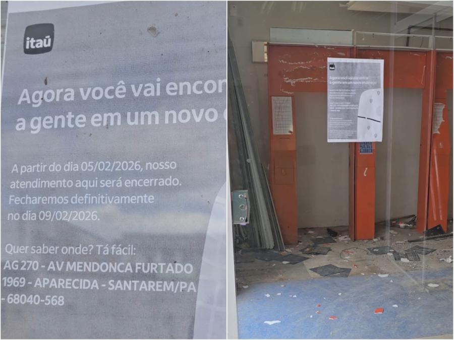 Itaú fecha agência em Parintins e orienta clientes a buscar atendimento em outro estado