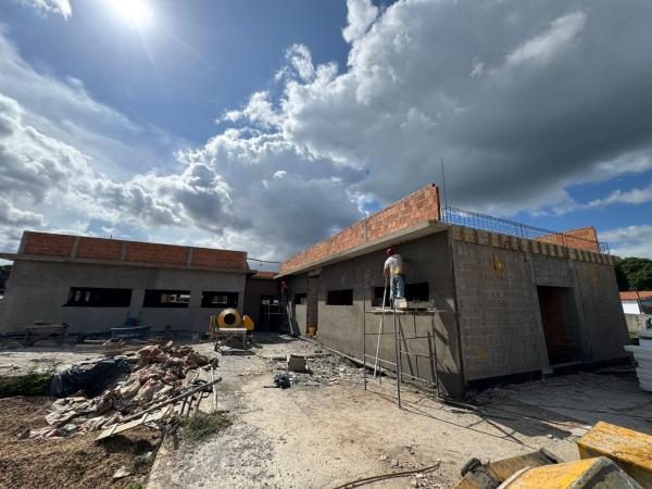 Obras de nova UBS rural avançam na Agrovila do Mocambo e ampliam estrutura de saúde em Parintins
