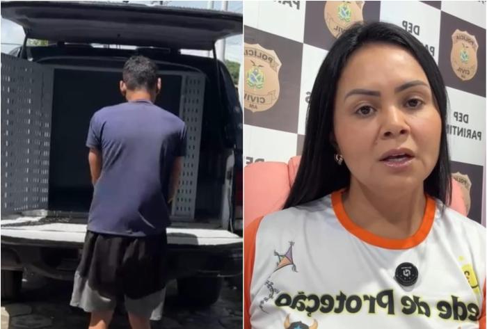 VÍDEO: Homem é preso por violência doméstica contra a própria mãe em Parintins