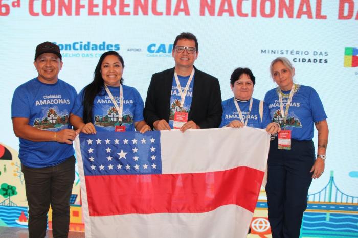 Amazonas marca presença na 6ª Conferência Nacional das Cidades, em Brasília
