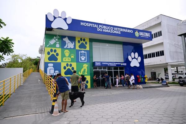 Em cinco meses, Hospital Público Veterinário do Amazonas registra mais de 26 mil atendimentos