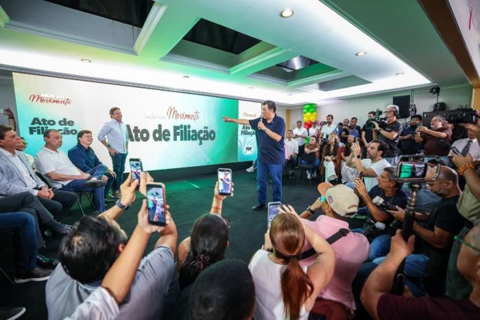 Eduardo Braga anuncia novas filiações ao Movimento Democrático Brasileiro no Amazonas