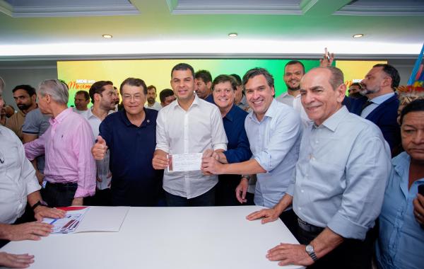 Saullo Vianna oficializa filiação ao Movimento Democrático Brasileiro em evento com lideranças nacionais