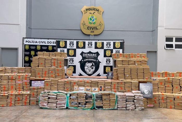 Apreensões de drogas dobram no Amazonas no primeiro bimestre de 2026