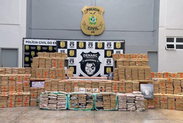 Apreensões de drogas dobram no Amazonas no primeiro bimestre de 2026