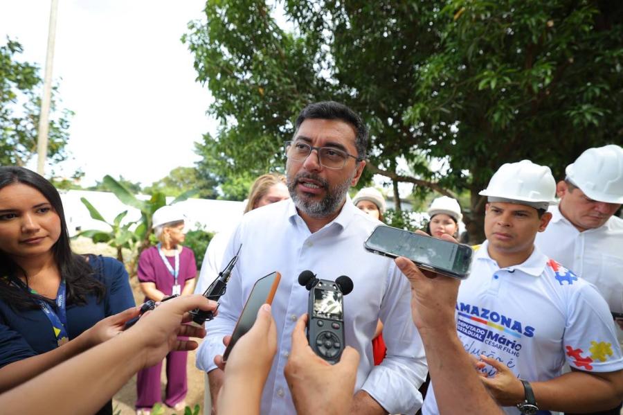 Wilson Lima vistoria obras do 3º Caic TEA e amplia rede de atendimento a autistas no Amazonas