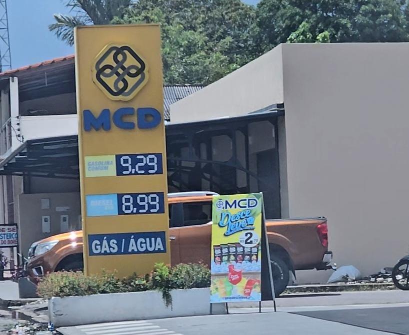 Parintins já registra gasolina de R$ 9,29 e aumento gera indignação na cidade