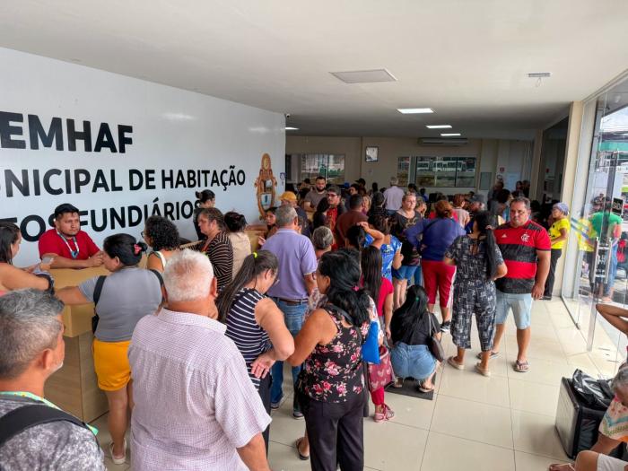 Minha Casa, Minha Vida: Manaus registra 35 mil cadastros no primeiro dia de inscrições