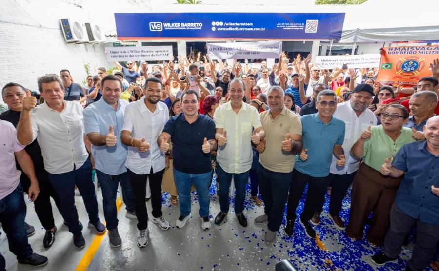 Omar Aziz amplia base política com filiação de Wilker Barreto ao PSD