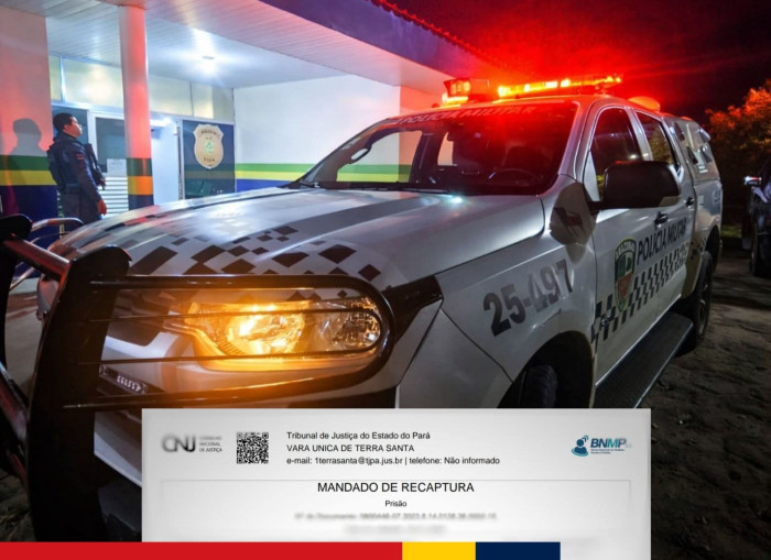 Polícia Militar captura foragido da justiça em Parintins