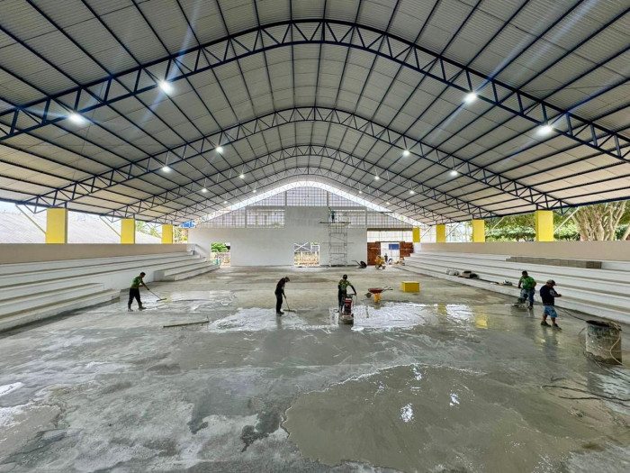 Prefeitura de Parintins avança na fase final da obra do ginásio do João Bosco