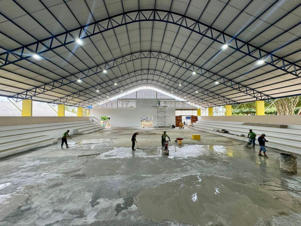 Prefeitura de Parintins avança na fase final da obra do ginásio do João Bosco