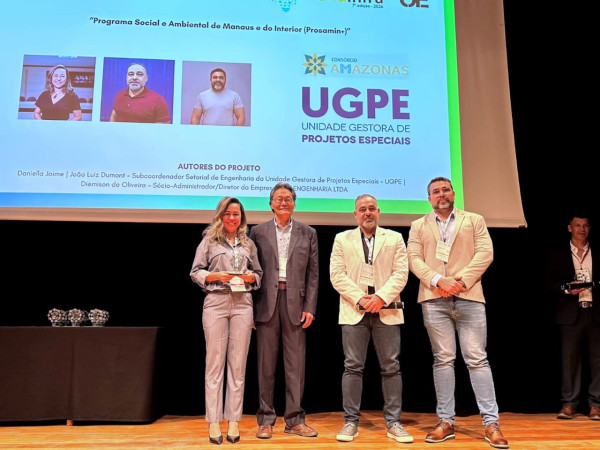 Prosamin+ vence prêmio nacional e ganha destaque pela inovação em infraestrutura