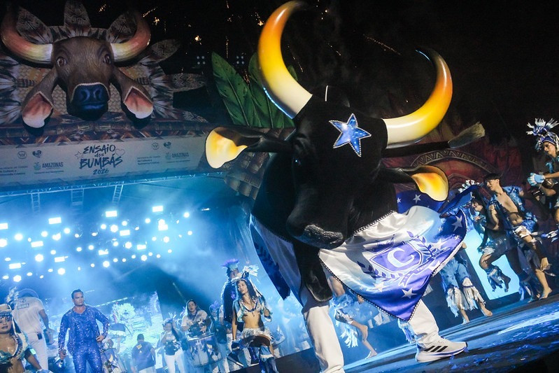 Caprichoso abre temporada 2026 com ‘Ensaio dos Bumbás’ e promete festa em Manaus neste sábado