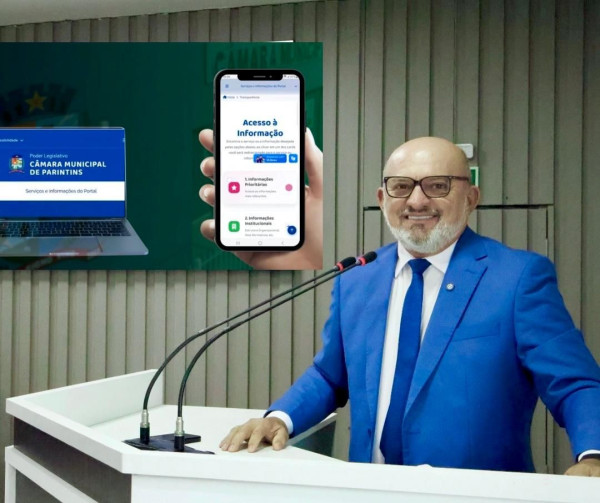 Câmara de Parintins lança novo site e amplia transparência pública