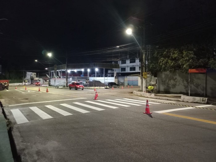 Prefeitura de Manaus amplia sinalização e reforça segurança no trânsito