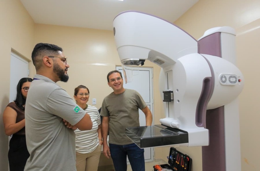 Mateus Assayag confirma entrega de novo mamógrafo do Hospital Jofre Cohen ainda em maio
