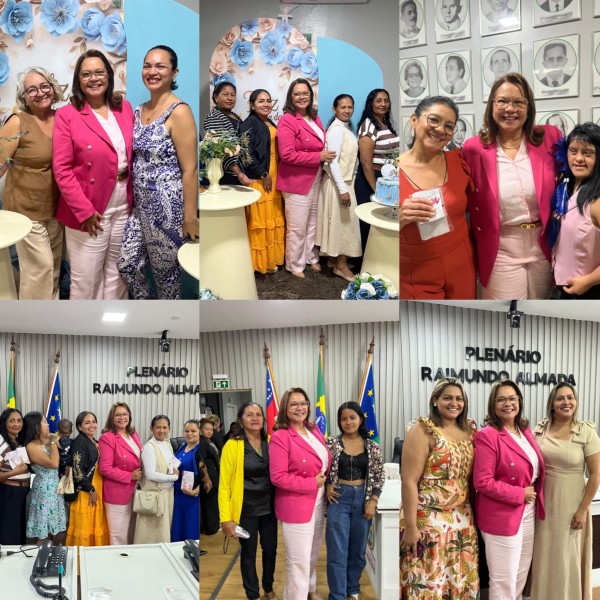 Márcia Baranda conduz sessão especial do Dia das Mães na Câmara de Parintins