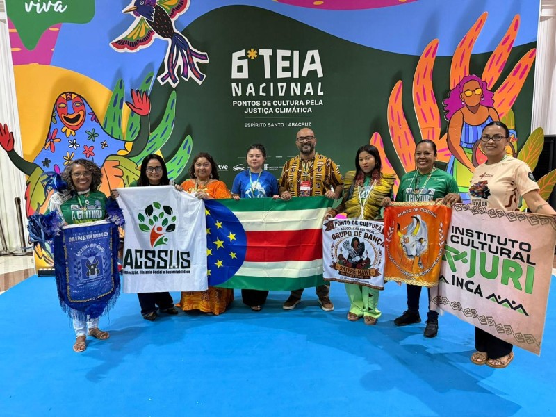 Parintins leva maior delegação do interior do Amazonas à Teia Nacional de Cultura no ES