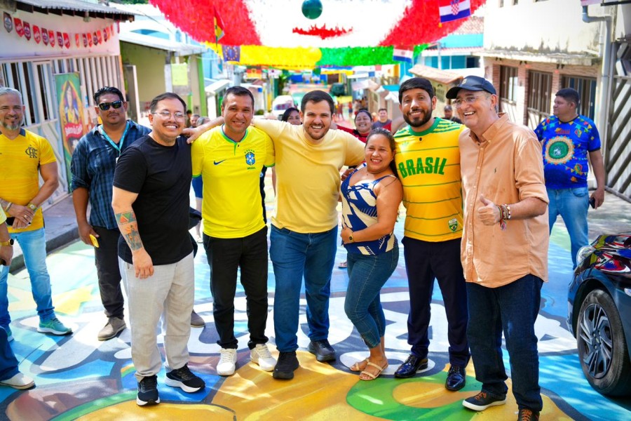 Renato Junior visita Ruas da Copa e amplia apoio às comunidades de Manaus