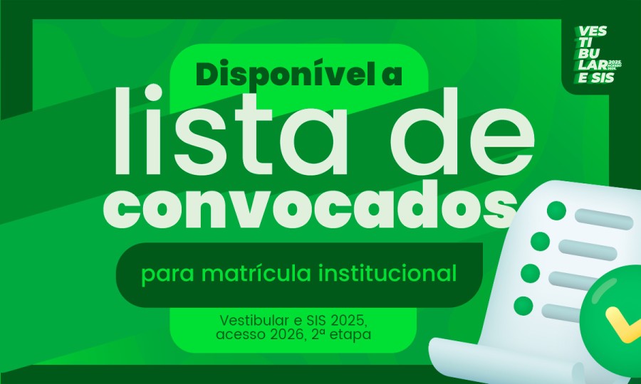 UEA divulga convocados da 2ª etapa do Vestibular e SIS 2025 para matrícula