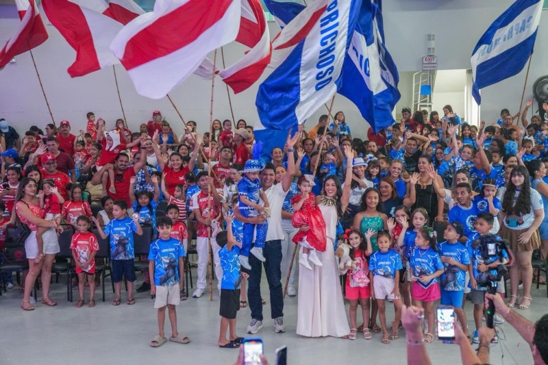 Bumbá Fest Kids leva cultura de Caprichoso e Garantido para centenas de crianças em Parintins