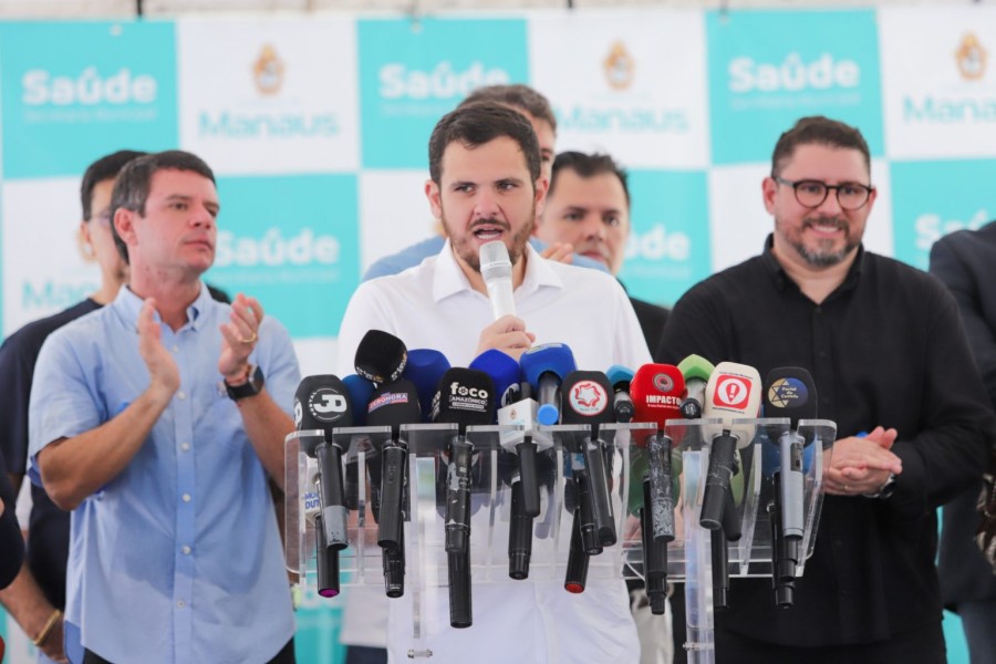 Renato Junior anuncia convocação de 96 profissionais para reforçar saúde em Manaus