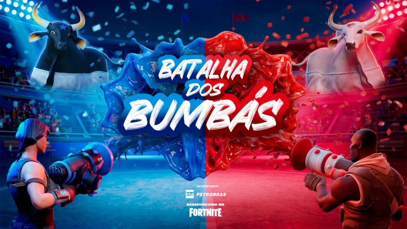 Parintins no Fortnite: Petrobras cria batalha digital entre Caprichoso e Garantido