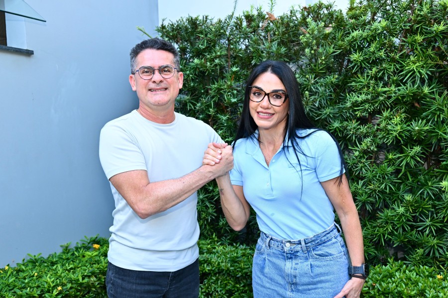 Shádia Fraxe será vice de David Almeida na eleição para Governo do Amazonas