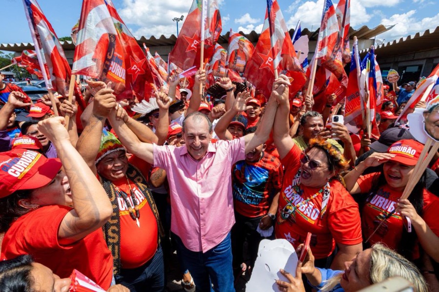 PT, PV e PCdoB oficializam apoio a Omar Aziz para governo do Amazonas