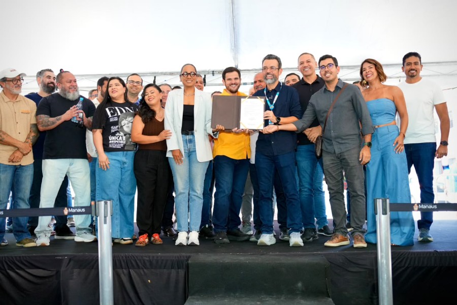 Renato Junior lança primeira Rua Gastronômica de Manaus com entrega prevista para novembro