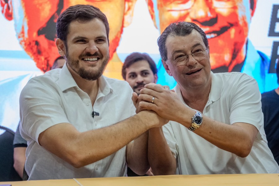 Prefeito de Manaus declara apoio à candidatura de Eduardo Braga ao Senado