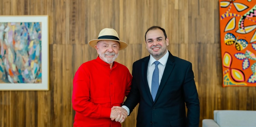 Roberto Cidade e Lula se reunem sobre plano contra efeitos da estiagem no Amazonas