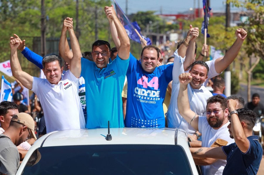Roberto Cidade inicia agenda de campanha no interior com carreata em Manacapuru