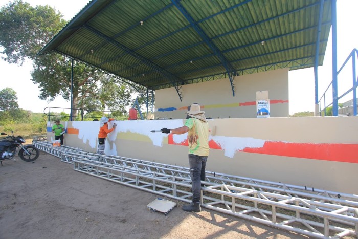 Caburi recebe melhorias na infraestrutura para o Festival de Verão