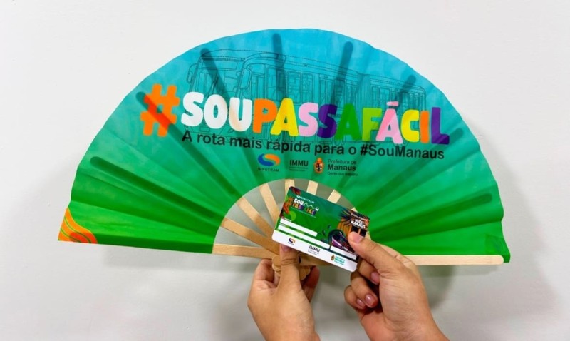 Prefeitura de Manaus lança lote especial para quem vai ao #SouManaus de transporte público