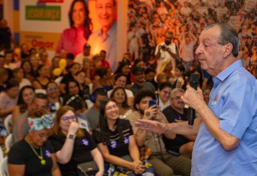 Omar Aziz lidera disputa pelo Governo do Amazonas em quarta pesquisa na semana