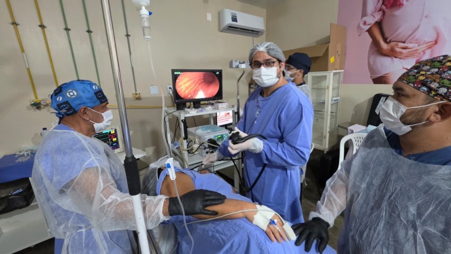 Gestão Mateus e Vanessa amplia exames especializados e Parintins realiza mais de 50 endoscopias e colonoscopias