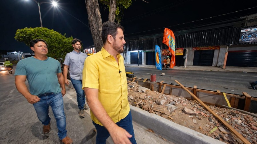 Renato Junior anuncia preservação de árvores em canteiros centrais de Manaus