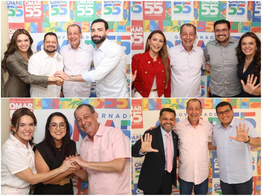 FEITO HISTÓRICO: Omar reúne apoio de todos os 62 prefeitos do Amazonas para o segundo turno
