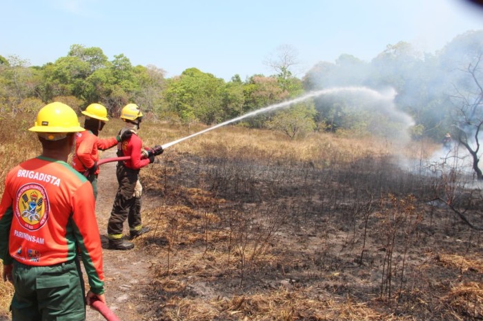 Prefeitura de Parintins envia brigadistas e prepara servidores contra incêndios na Vila Amazônia
