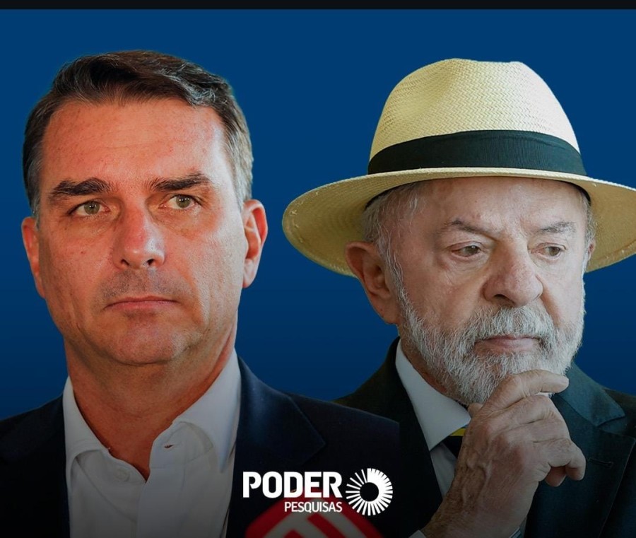 PESQUISA PODERDATA: Lula cresce, empata com Flávio e muda cenário do 2º turno