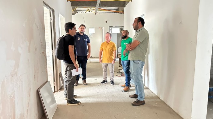 Oficina Ortopédica de Parintins entra na reta final com 90% da obra concluída